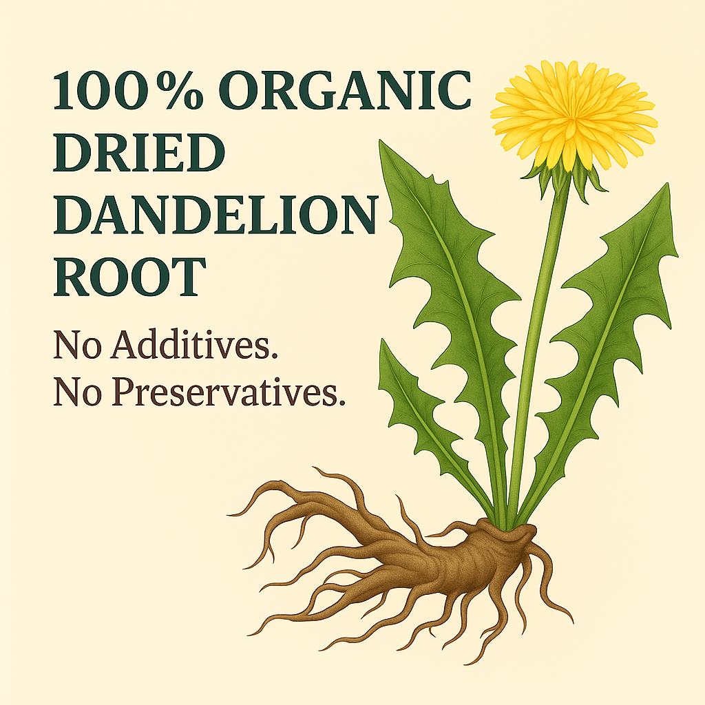 For Vitality® Organic Dandelion Root Tea Bags (100 Count | 7 oz | 200g) [COMING SOON]