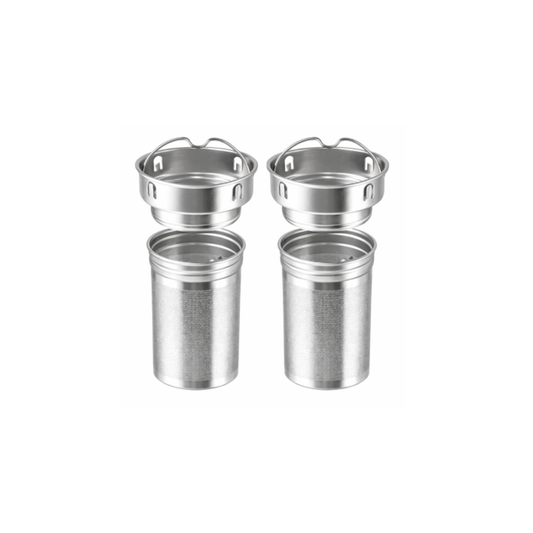 Pack of 2 Tea Infusers/ Strainers for Loose Leaf Tea and Herbal Infusions, 304 Stainless Steel